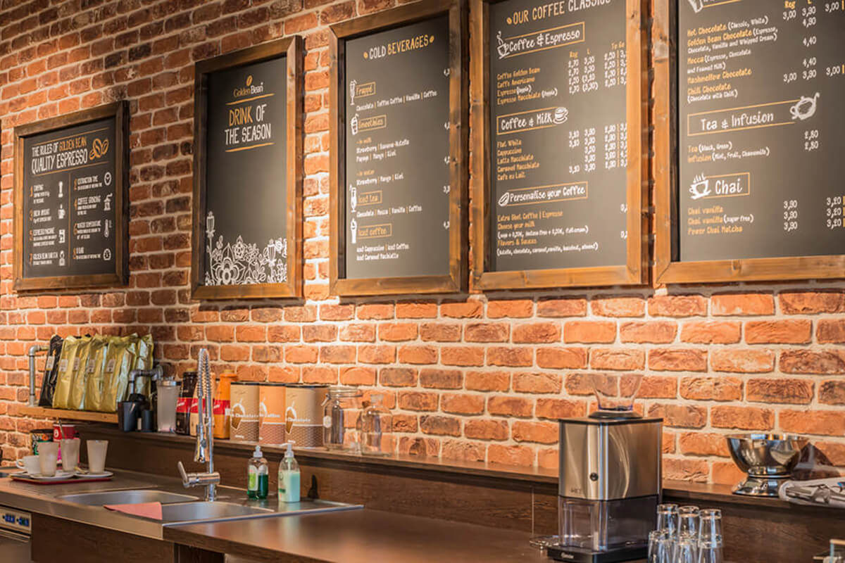 Golden Bean Belval Store menu